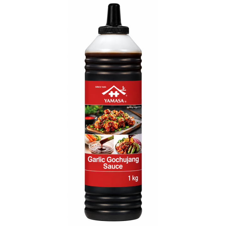 Garlic Gochujang Sauce Yamasa sos czosnkowy z gochujang, koreańską pastą