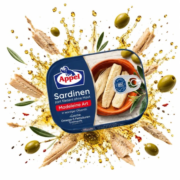 APPEL SARDYNKI MADELEINE ROT W OLIWIE Z OLIWEK 105 g