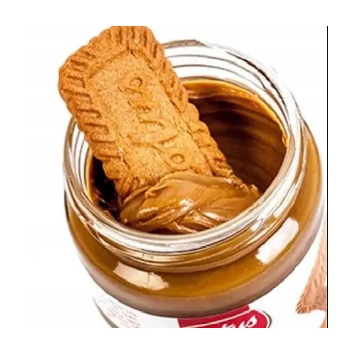 Lotus Biscoff Crunchy Krem z Karmelizowanych Ciastek 380 g do Smarowania
