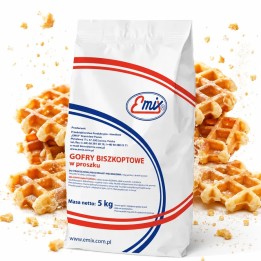 Mieszanka na Gofry biszkoptowe w proszku Emix 5 kg AMK