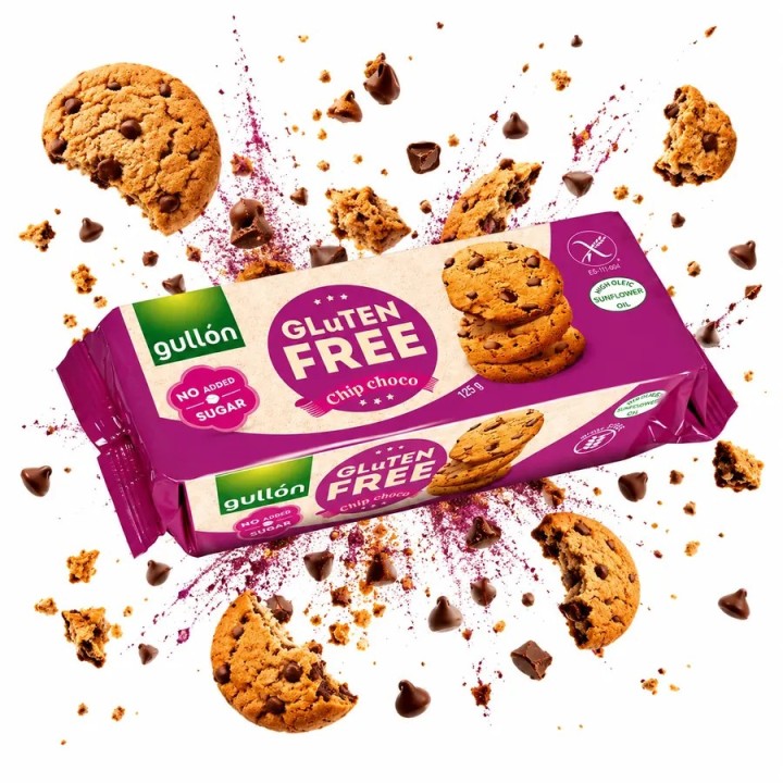 GULLON Choco Chip herbatniki bezglutenowe bez cukru   amk