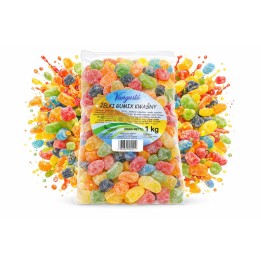 Vangusto Żelki Mix Gumix Kwaśny 1kg Owocowe Miękkie Kwaśne Żelki kolorowe
