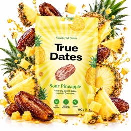 True Dates Banana Carmel 100g Naturalne Bez Cukru