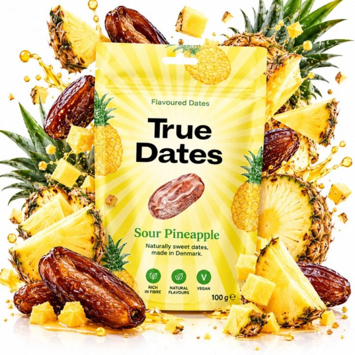 True Dates Banana Carmel 100g Naturalne Bez Cukru