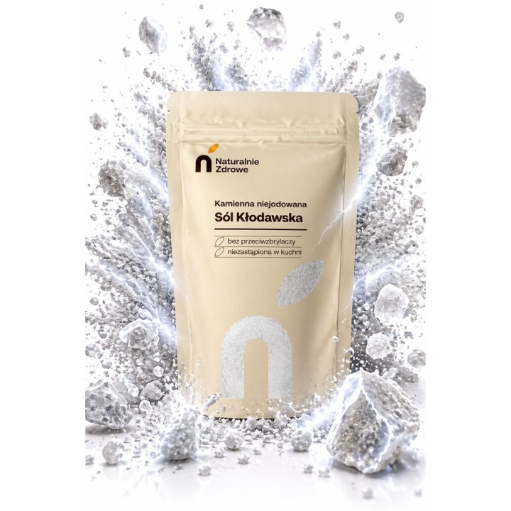 Sól Kłodawska kamienna niejodowana 1kg Naturalnie Zdrowe