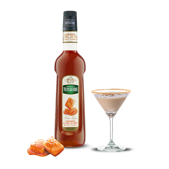 Syrop barmański słony karmel do kawy drinków deserów koncentrat TEISSEIREAMK