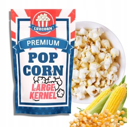 POPCORN kukurydza do prażenia Large Karnel 1kg USA duże ziarno duży popcorn