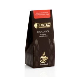 Czekolada mleczna z truskawkami Chocostick Cortez lizak do mleka prezent 40gAMK