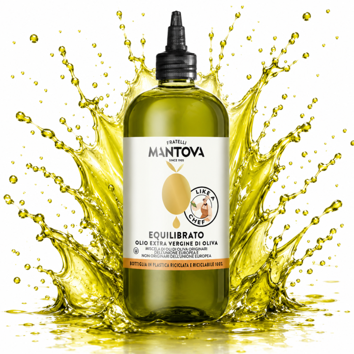 Oliwa z Oliwek Extra Virgin Mantova Squeezer 500 ml Precyzyjny Dozownik