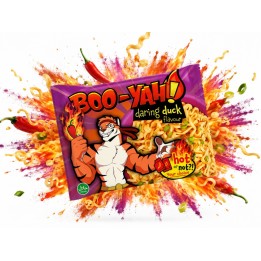Instant Noodles beef 60g błyskawiczny makaron chiński o smaku wołowiny marki BOO-YAH!.