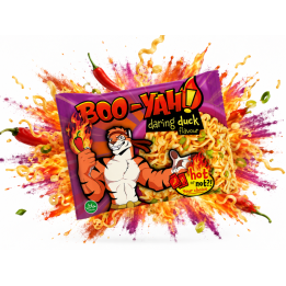 INSTANT NOODLES DUCK FLAVOUR 60g zupka nudle o smaku kaczki marki BOO-YAH!