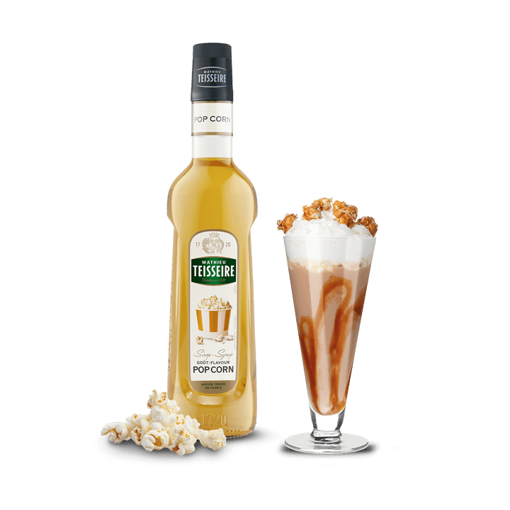 Syrop barmański popcorn 700ml do kawy drinków deserów koncentrat TEISSEIRE AMK