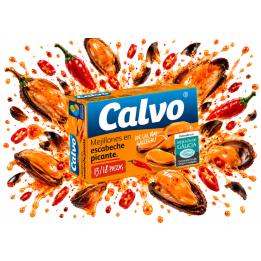 Calvo Małże w pikantnej marynacie 115g  z chili premium