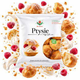 PTYSIE - korpusy ptysiowe do nadziewania BEZ CUKRU 200g Brześć