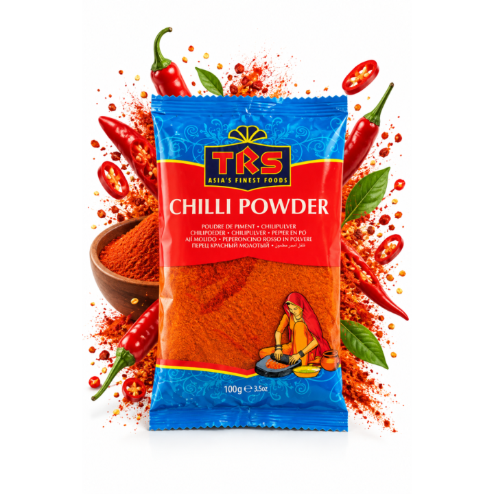 CHILLI W PROSZKU TRS Extra Hot 100 g ostra przyprawa mielona do curry