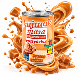 Kajmak Masa Krówkowa Gostyńska 510g Do Ciast Deserów Premium
