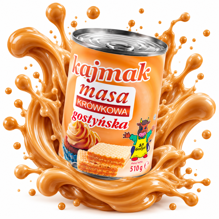 Kajmak Masa Krówkowa Gostyńska 510g Do Ciast Deserów Premium