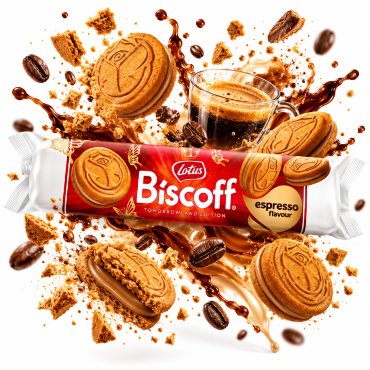 Lotus Biscoff espresso flavour Tomorrowland Edition 150g