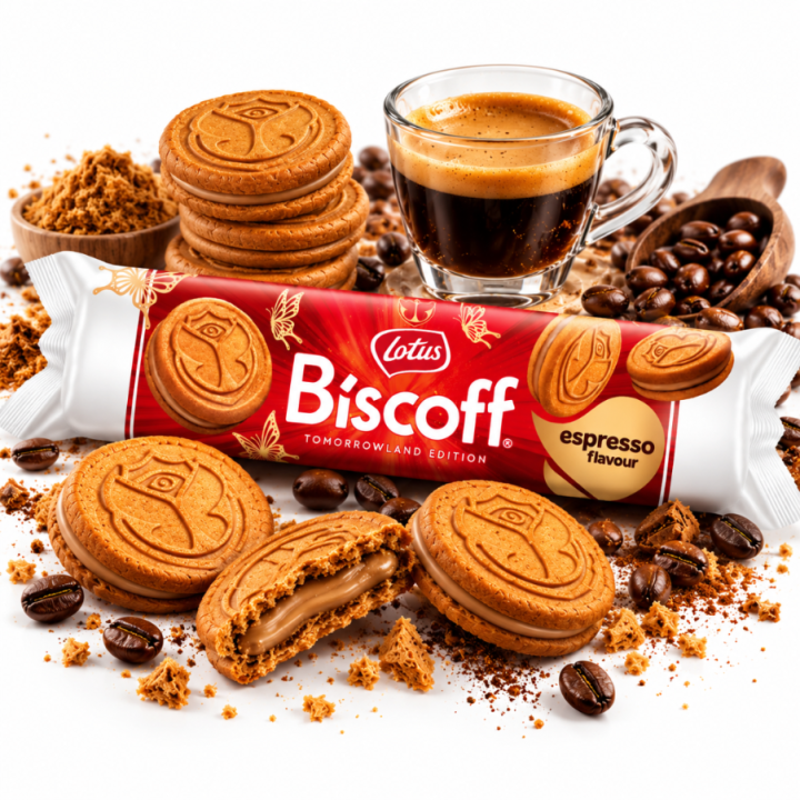Lotus Biscoff espresso flavour Tomorrowland Edition 150g