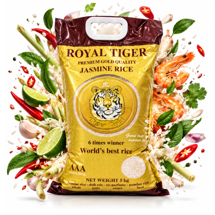 Ryż jaśminowy Royal Tiger Gold AAA extra long 5 kg extra