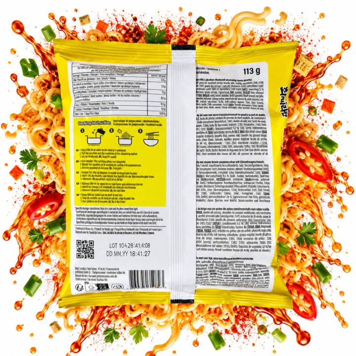 K-FOOD Zupka Ramen o Smaku Kurczaka 113 g  Koreańska Zupa Instant