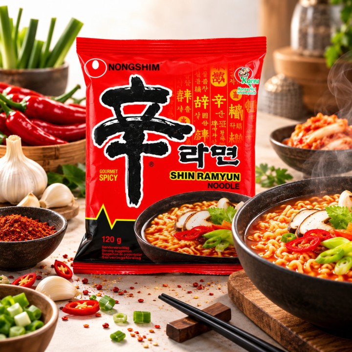 Nongshim Shin Ramyun Zupa koreańska instant 120g