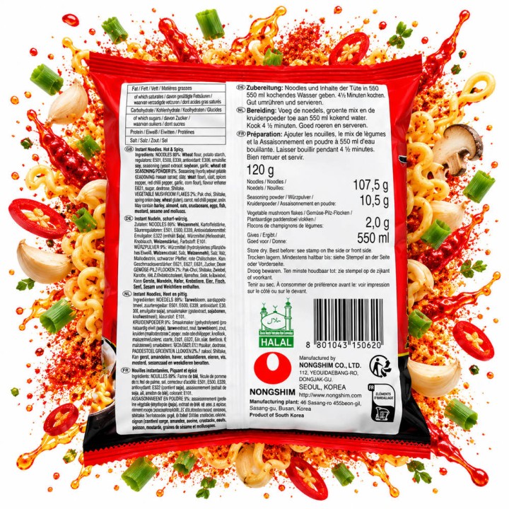 Nongshim Shin Ramyun Zupa koreańska instant 120g