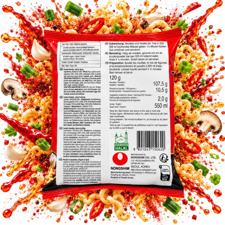 Nongshim Shin Ramyun Zupa koreańska instant 120g
