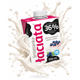 Śmietanka Łaciata 36% tłuszczu 500ml Do Deserów i Kremów Premium
