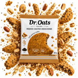 Brześć Dr. Oats Miękkie ciastko orzechowe 50g
