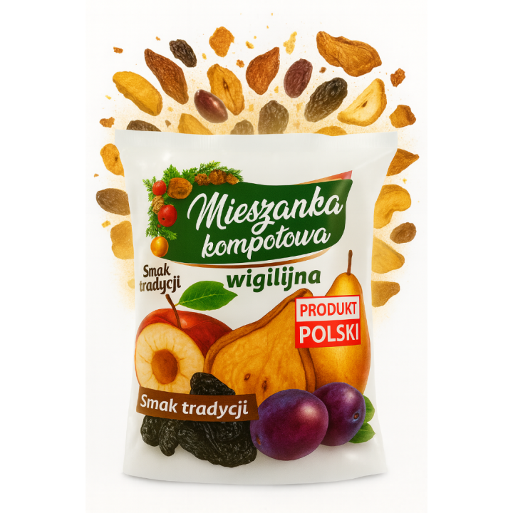 Wigilijna Mieszanka Kompotowa 200g tradycyjna suszona ciepłym powietrzemAMK