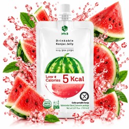 konjac do picia Jelly Galaretka Arbuz 150 ml 2 kcal keto wege Waterlemon