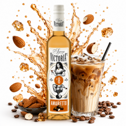 Syrop koncentrat Amaretto syrop barmański do drinków 490ml Victoria Cymes AMK