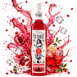 Syrop koncentrat Grenadina syrop barmański do drinków 490ml Victoria Cymes AMK