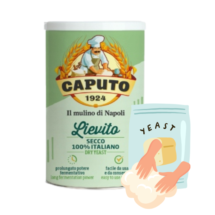 Drożdże suche włoskie do pizzy 100 g Lievito dry yeast caputo 100%!!! AMK