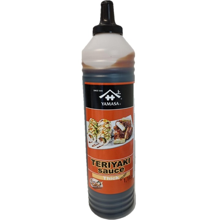 Yamasa SOS TERIYAKI 1,1 KG. BUT 1L gęsty sos do sushi przekąsek TO AMK