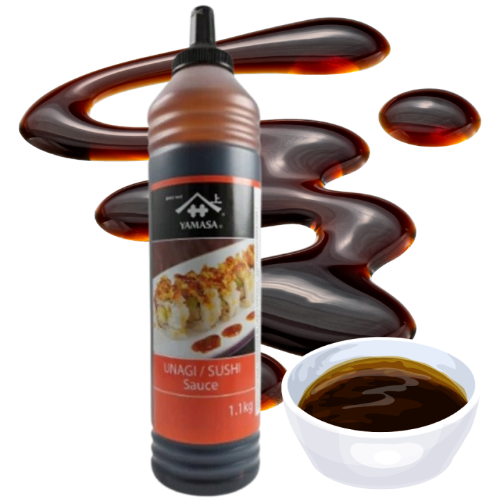 YAMASA SOS UNAGI SAUCE DO SUSHI I RYB GĘSTY 1.10kg orginalny AMK!