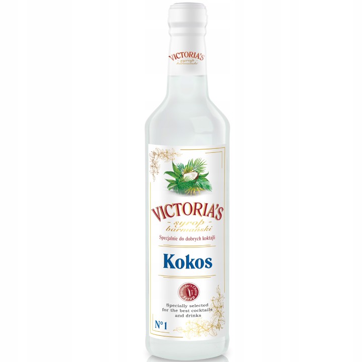 Syrop barmański do kawy toffi Victoria's toffi 490 ml do drinków i koktajli AMK