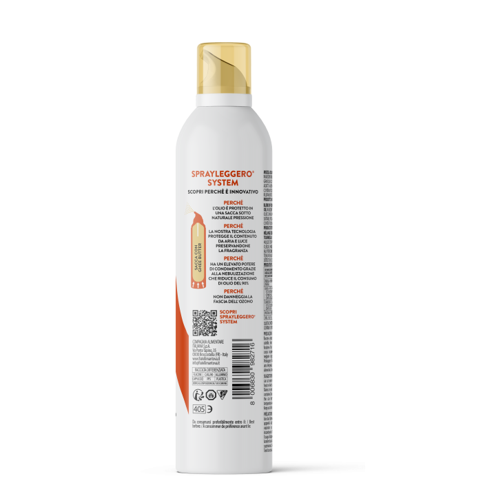 Masło klarowane ghee SprayLeggero Mantova z dodatkiem oleju słonecznikowego122AMK