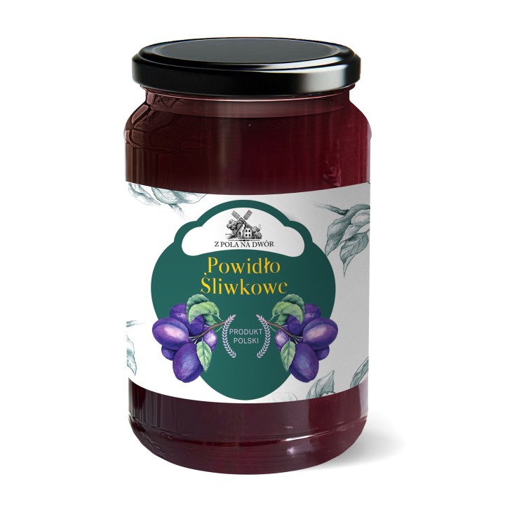 Powidła śliwkowe bez konserwantów Powidło z POLSKICH Śliwek 900gAMK