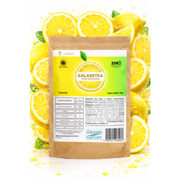 Galaretka Cytrynowa KETO 35g Bez Cukru Bez Węglowodanów 5 Porcji