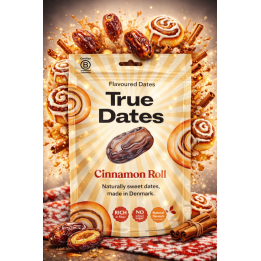 Daktyle Cinnamon Roll True Dates Naturalna Przekąska bułeczki cynamonowe