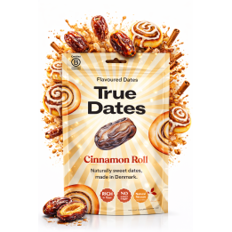 Daktyle Cinnamon Roll True Dates Naturalna Przekąska bułeczki cynamonowe