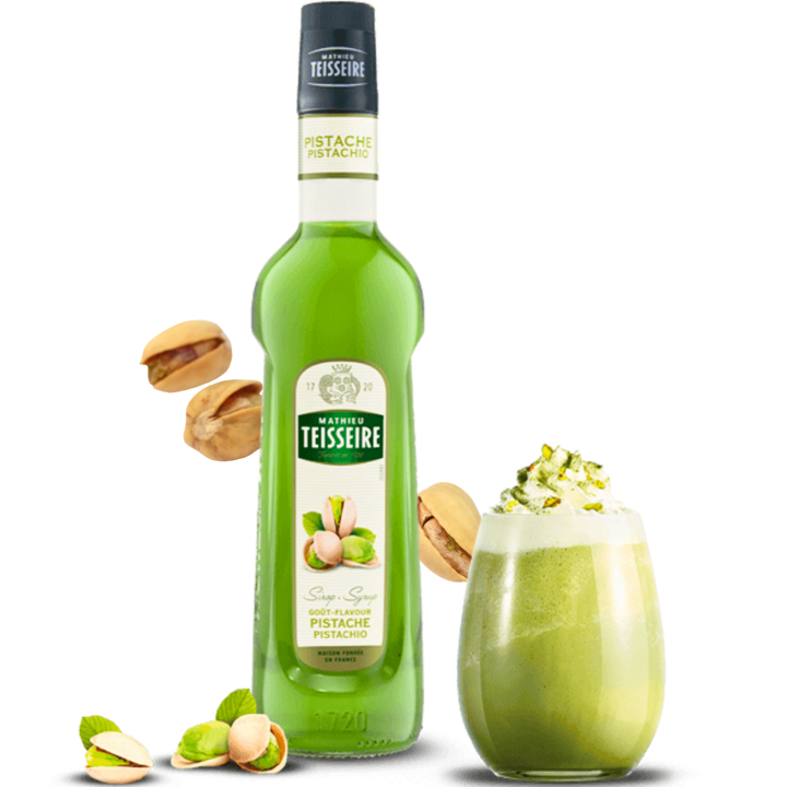Syrop barmański pistacjowy 0,7l pistachio do deserów kawy drinków koktajliAMK