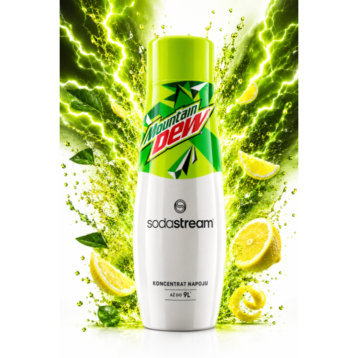 SodaStream Mountain Dew Syrop Koncentrat do Wody 440ml na 9L napoju
