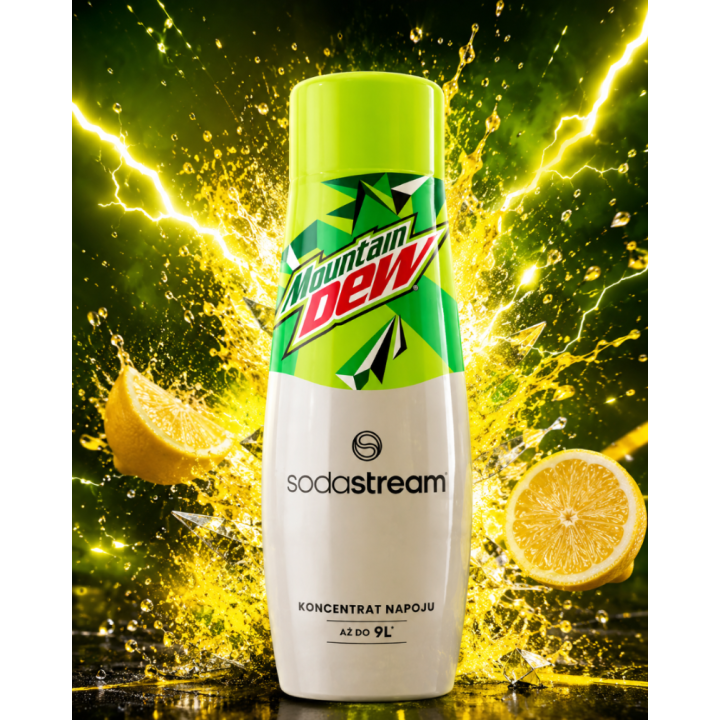 SodaStream Mountain Dew Syrop Koncentrat do Wody 440ml na 9L napoju