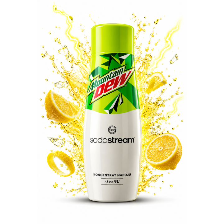 SodaStream Mountain Dew Syrop Koncentrat do Wody 440ml na 9L napoju