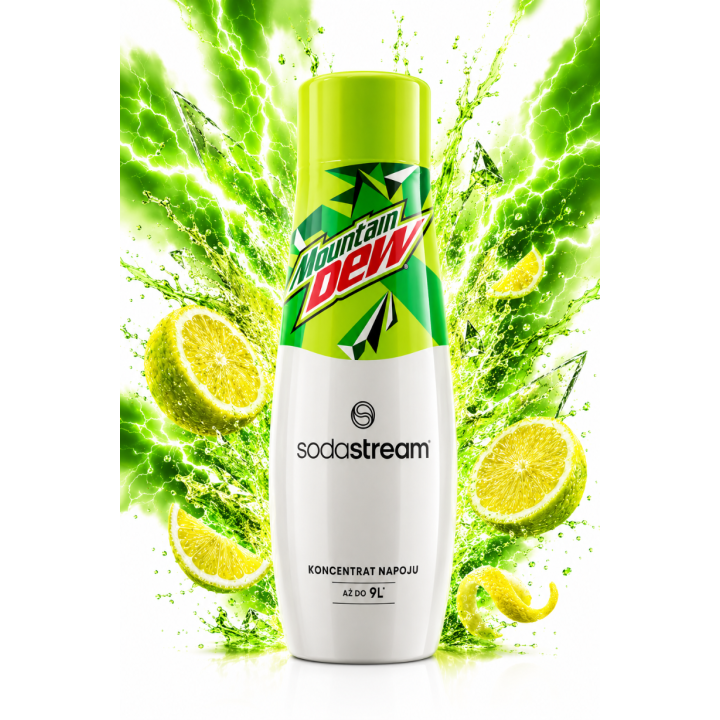 SodaStream Mountain Dew Syrop Koncentrat do Wody 440ml na 9L napoju