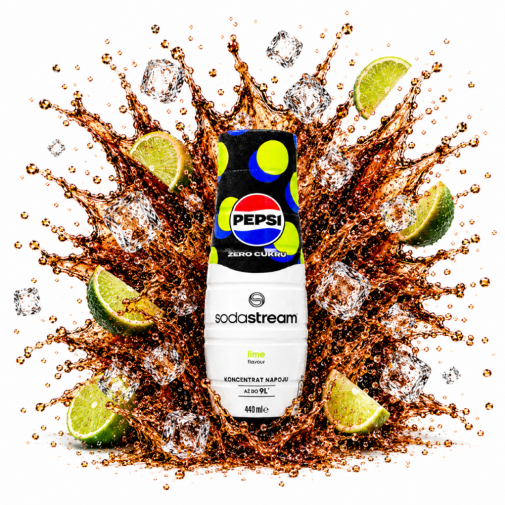 Koncentrat SodaStream Pepsi Lime Zero 440 ml do Saturatora Koncentrat