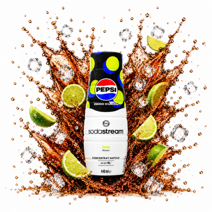 Koncentrat SodaStream Pepsi Lime Zero 440 ml do Saturatora Koncentrat
